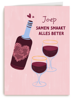 Valentijn Wijn smaakt samen beter