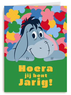 Winnie The Pooh Eeyore Jarig