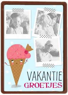 ijsje vakantiegroetjes
