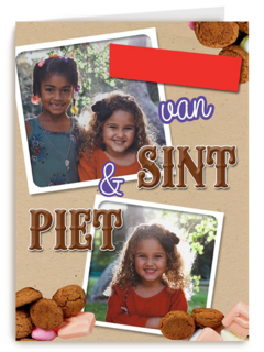 9an sint en piet kaart sinterklaas