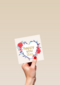 hart met bloemen happy you day