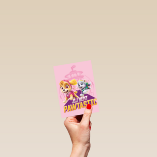 Jij bent Pawtastic kaart Paw Patrol