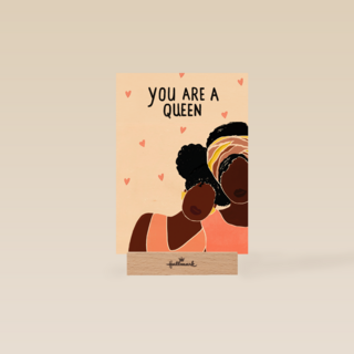 Moederdagkaart you are a queen