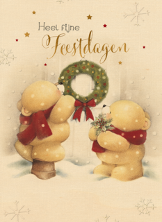 Forever Friends  Heel Fijne feestdagen krans