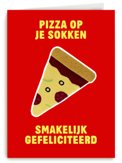 Eat My Socks Pizza gefeliciteerd
