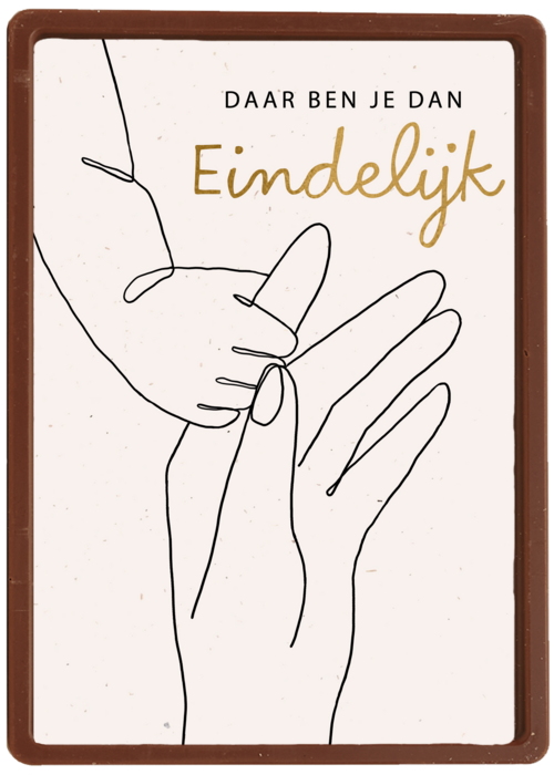 Daar ben je dan eindelijk