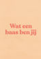 goed gedaan kaart andc wat een baas ben jij
