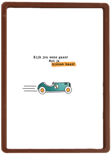 Nieuwe baan kijk jou eens gaan