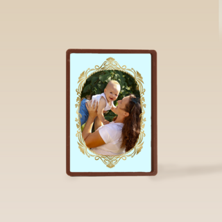 Fotokaart Fotolijst Blauw