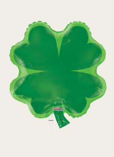 Ballon Geluksklaver Groen