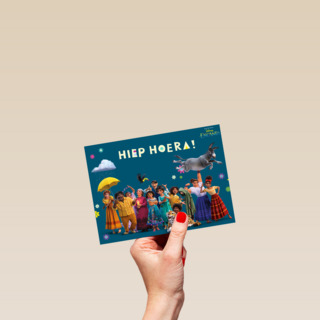 Verjaardagkaart Disney Encanto hiep hoera