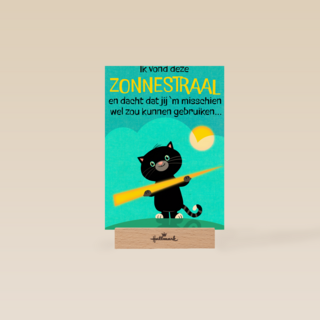 Beterschapskaart zonnestraal