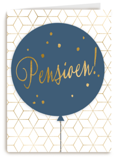 een leuke pensioenballon