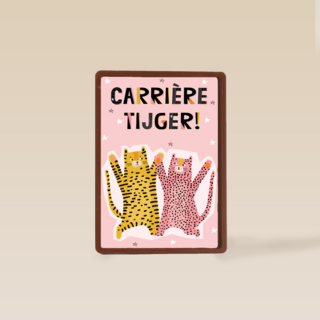 promotie kaart carriere tijger