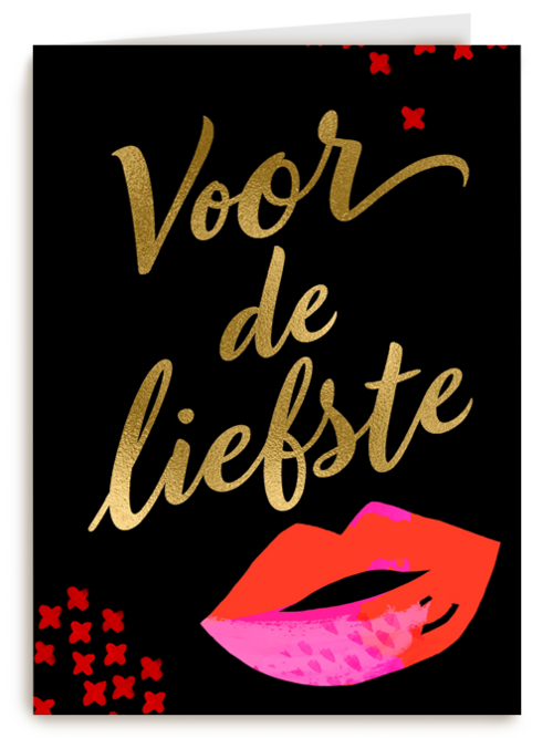 valentijnskaart stijlvol voor de liefste
