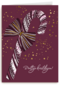 Kerstkaart candy cane