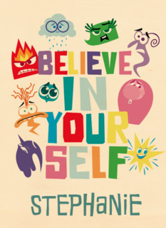 Disney Inside Out Believe In Yourself