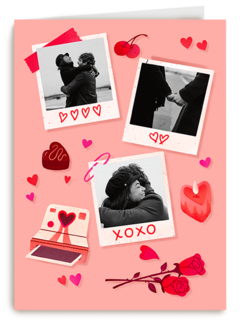 Valentine instant camera foto