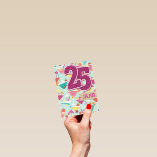 verjaardag leeftijden 25 jaar cocktails
