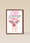 Op kamp kaart Biggetje met zonnebril have fun