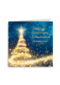 kerstkaart klassiek magische kerstdagen sprankelend nieuwjaar