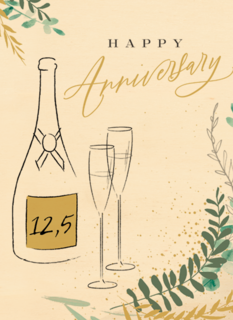 Happy anniversary twelve and a half