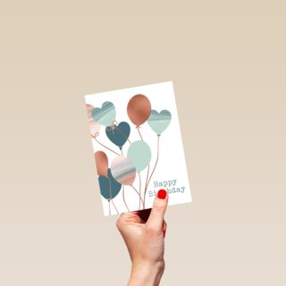 happy birthday balloons
