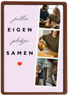 samenwonen fotokaart eigen plekje