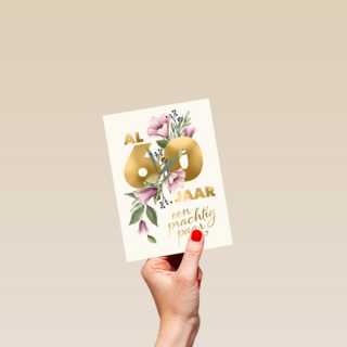 Huwelijksjubileum al 60 jaar een prachtig paar