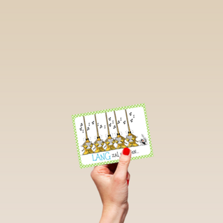 giraffen zingen verjaardagslied