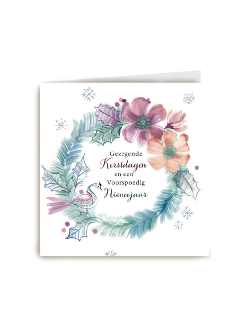 kerstkrans bloem religieus