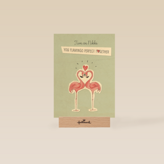 huwelijk kaarten you flamingo perfect together