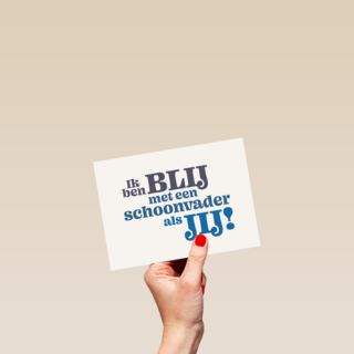 Blij met een schoonvader als jij