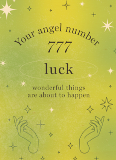 Angel Numbers 777 luck stijlvol
