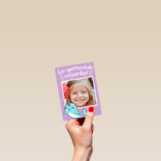 een spetterende narwal verjaardag voor jou