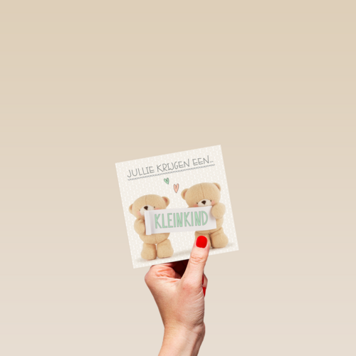 zwanger kleinkind jullie krijgen een kleinkind