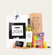 Tony Chocolonely Proost Borrelpakket in Geschenktas