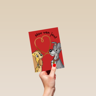 Valentijn Lady Vagebond Hou van jou