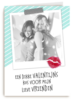 kus voor mijn lieve vriendin