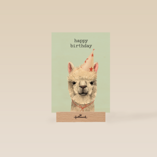 verjaardag kaart hip happy birthday lama alpaca