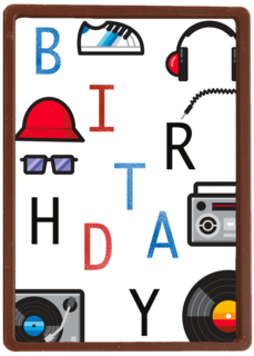 Happy birthday dj kaart