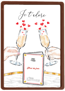 Je t'adore Emily in Paris x Anna Wijnands