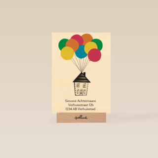 verhuizingbericht ballonnetjes
