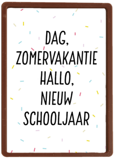 dag zomervakantie