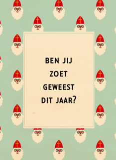 ben jij zoet geweest dit jaar