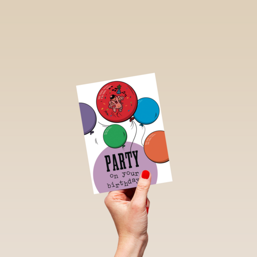 funny mail party on your birthday