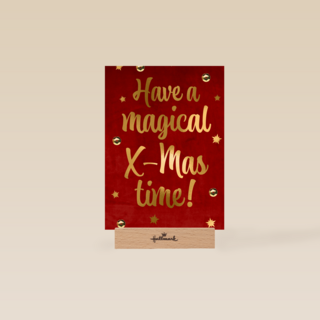 kerstkaart have a magical xmas time