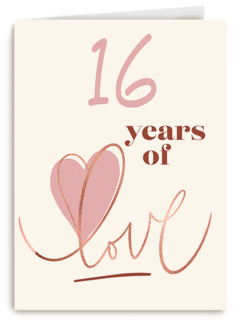 Love Story years of love pink