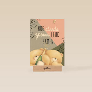 forever friends kaart nogsteeds zooo leuk samen