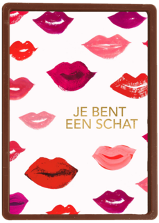 liefde vriendschap kaart je bent een schat